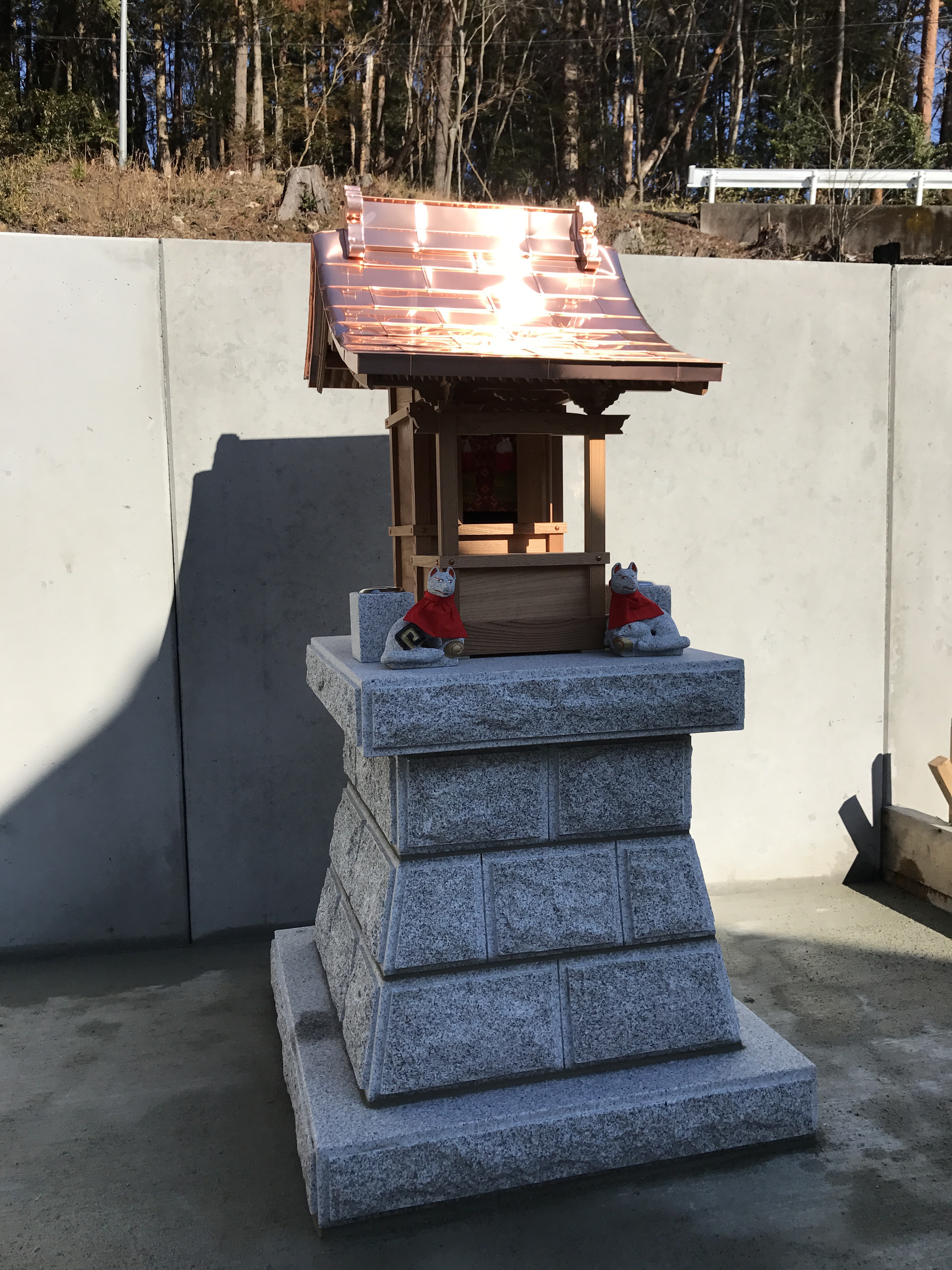 外宮（御宮）・台座設置（福島県）お稲荷様 | 御宮（おみや）・神棚